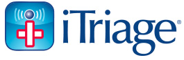 Logo for iTriage, Sean Baxter's company.