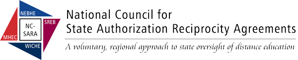 Logo for the State Authorization Reciprocity Agreement (SARA)