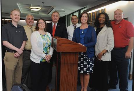 photo of our bloggers and other leaders from Walters State Community College