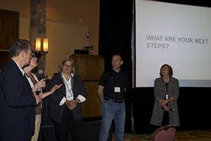 Next steps discussion led by SMEs Vernon Smith, Lisa Foss, Ellen Wagner, Mike Sharkey and Linda Baer.