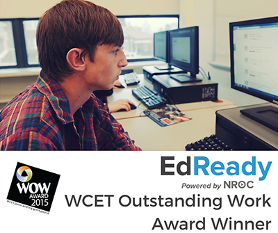 EdReady image of student WOW logo