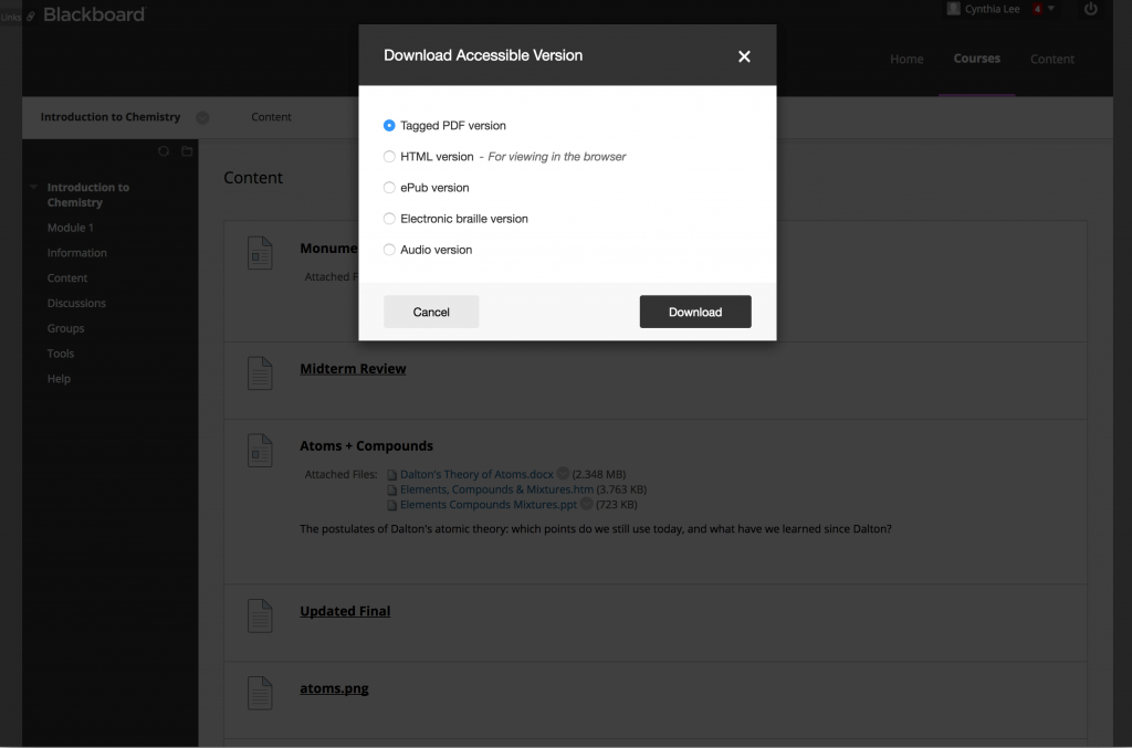 Blackboard Ally Tackling Accessibility in Higher Education WCET