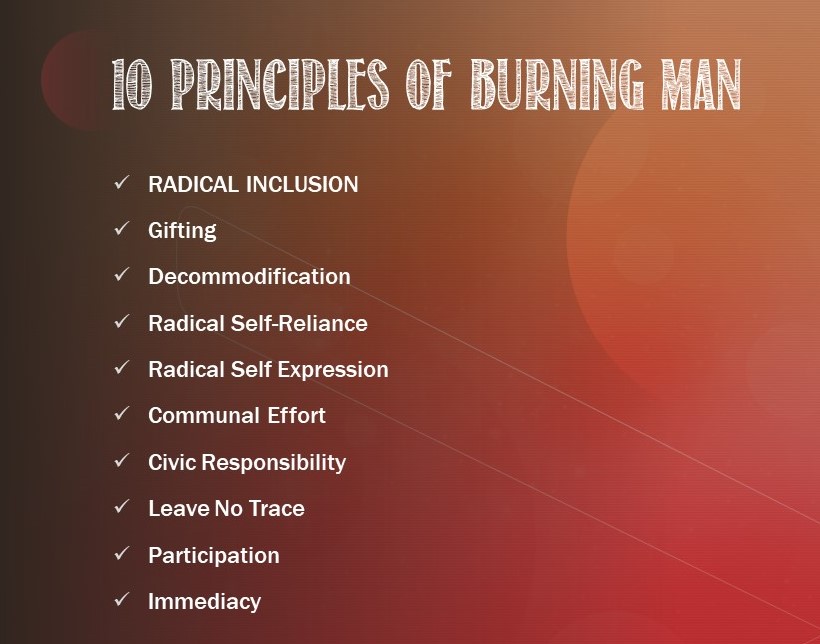 10 principles of burning man