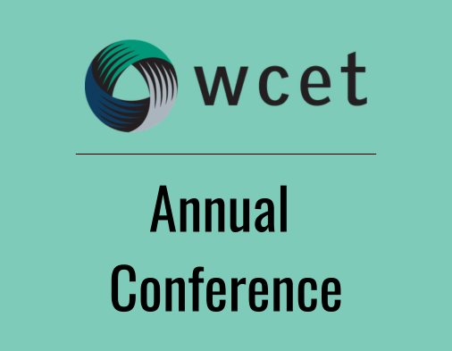 WCET Annual Meeting logo.