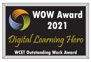 Digital Learning Hero award logo.