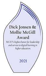 Dick Jonsen & Mollie McGill award logo.