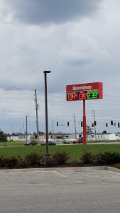 gas station in Indianapolis