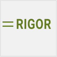 photo of equal sign and word "rigor"