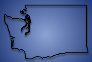 Outline of the state of WA