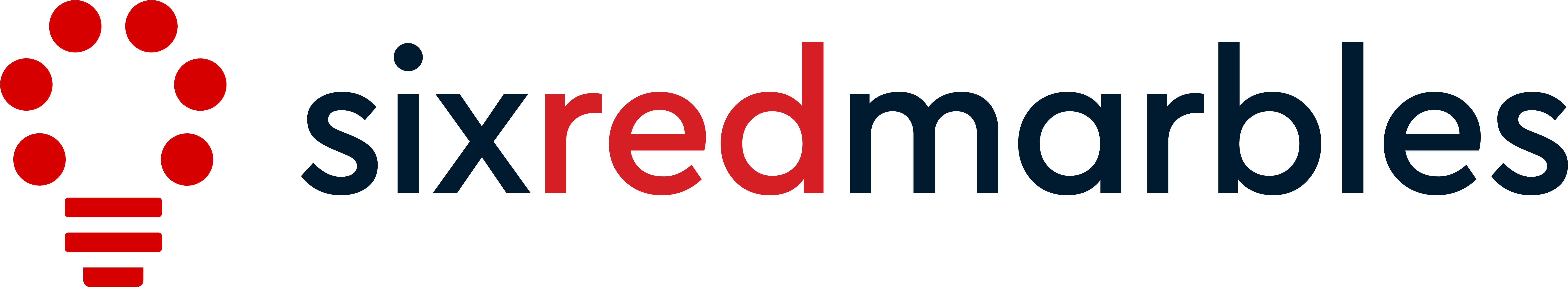 Six Red Marbles logo